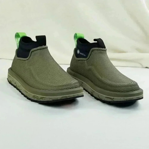 Sanuk Chiba Yulex Pure Camo Green Mens Ankle Boots - Picture 7 of 12